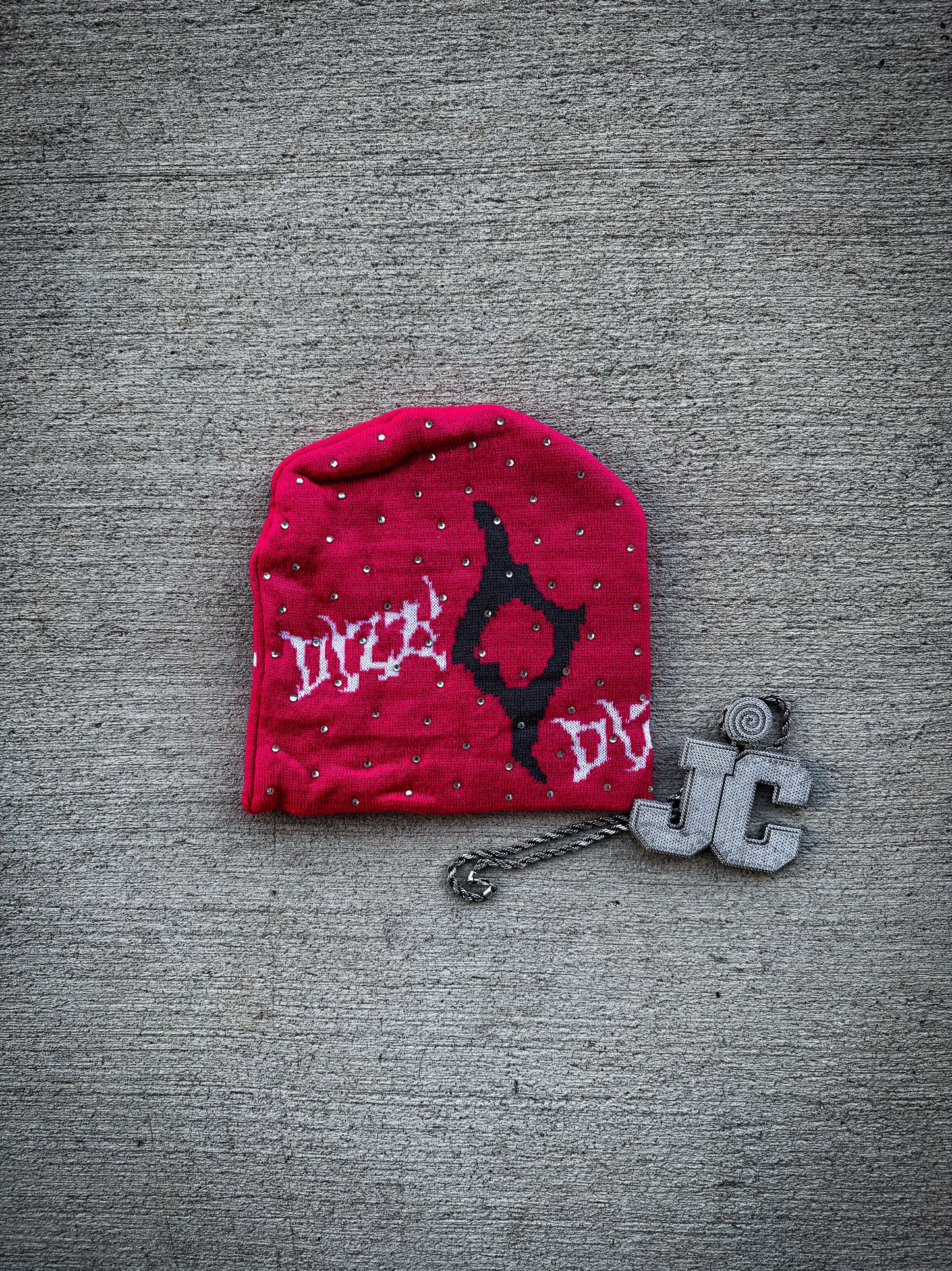 Pink Rhinestone V1 Beanie